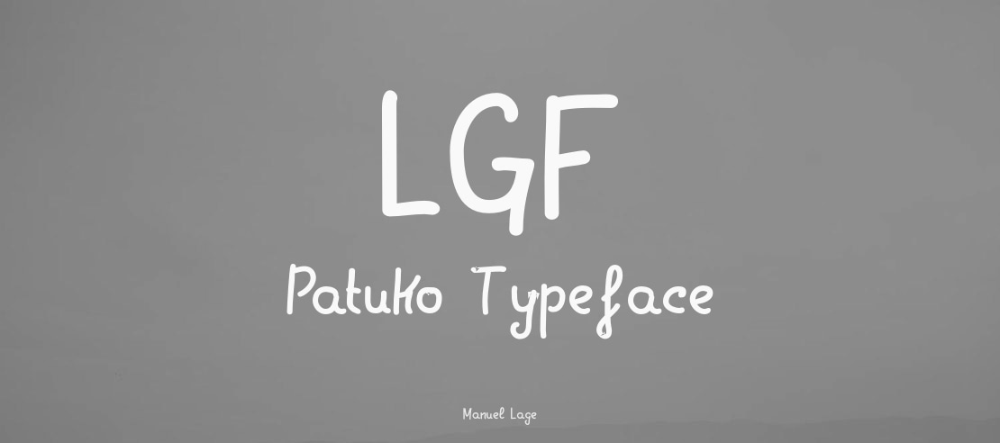 LGF Patuko Font