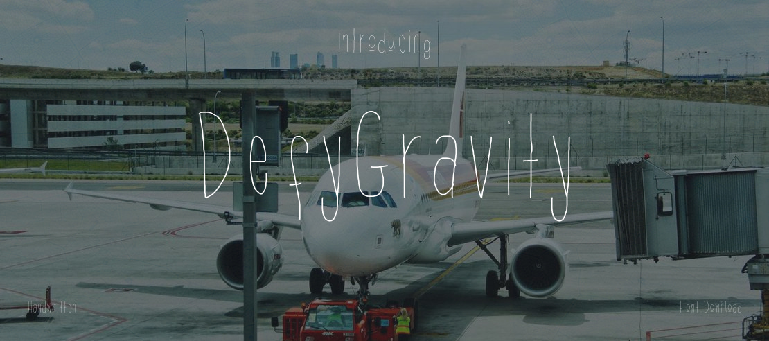 DefyGravity Font