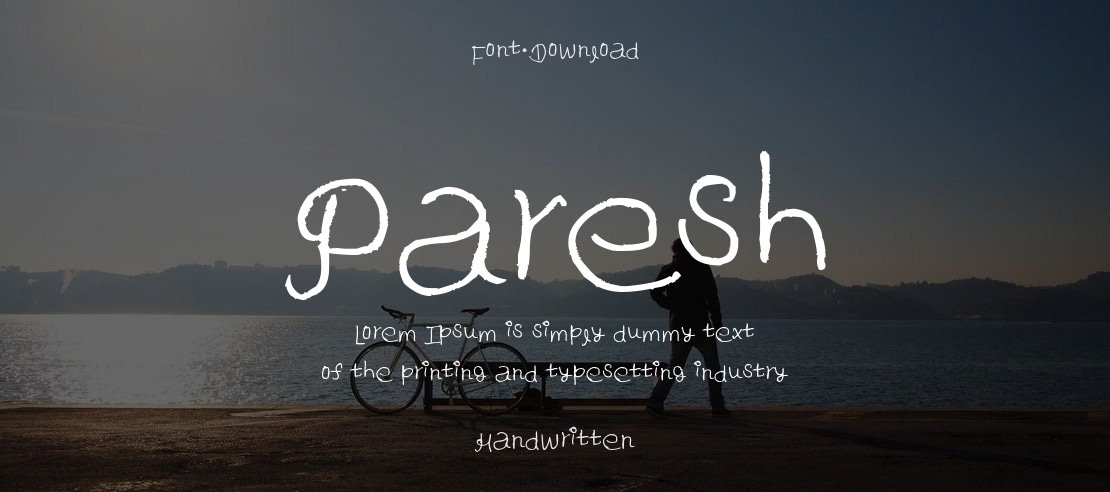 Paresh Font