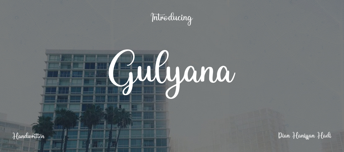 Gulyana Font