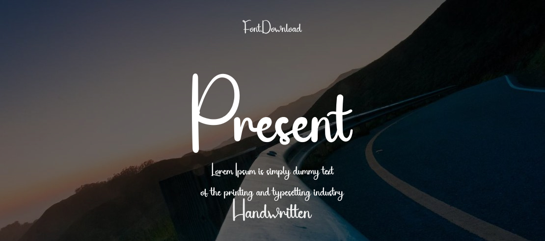 Present Font