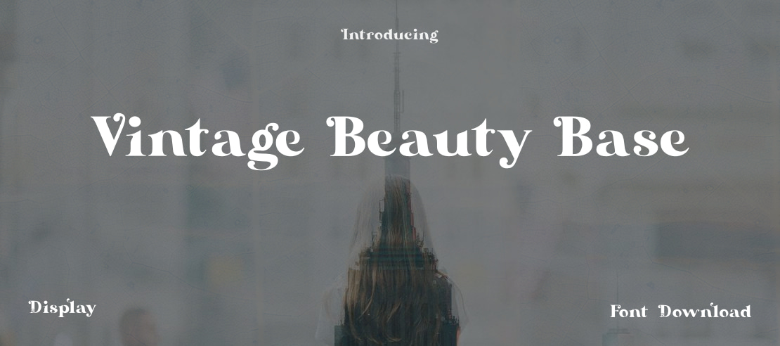Vintage Beauty Base Font