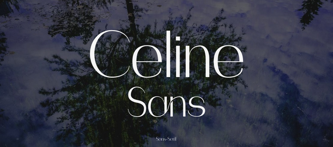 Celine Sans Font