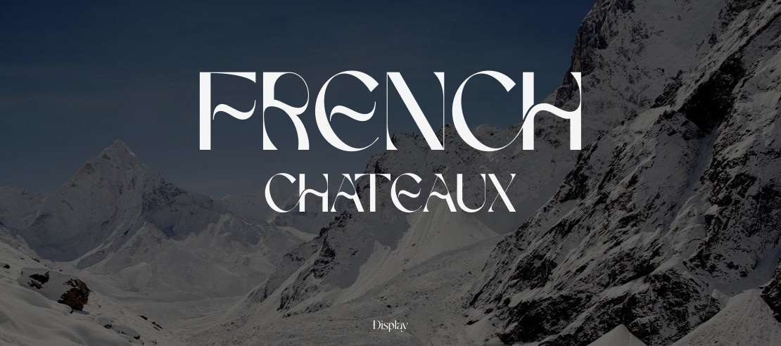 FRENCH CHATEAUX Font