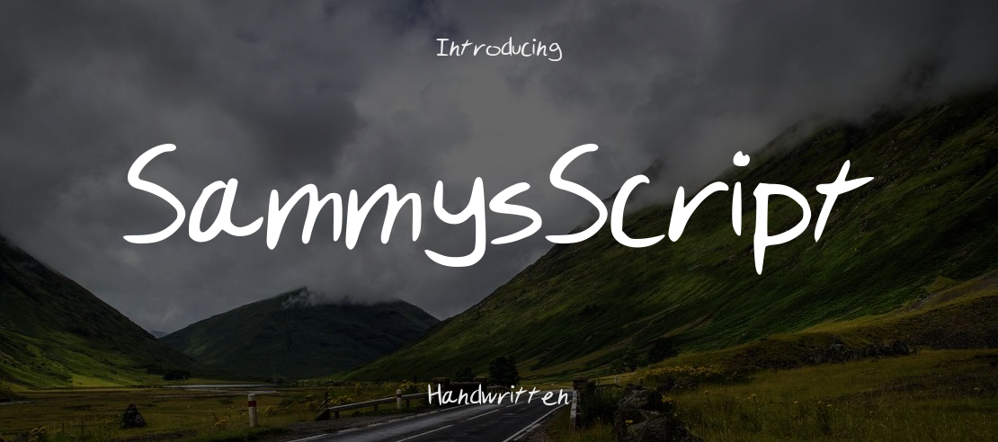 SammysScript Font