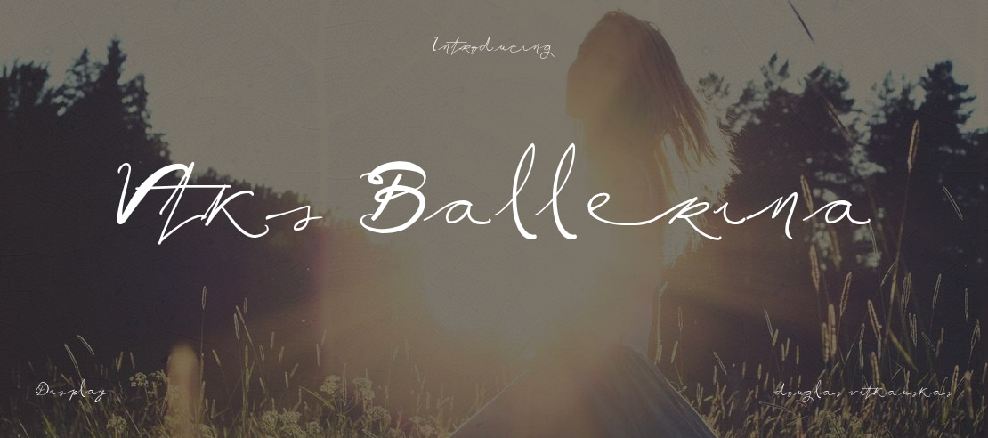 Vtks Ballerina Font