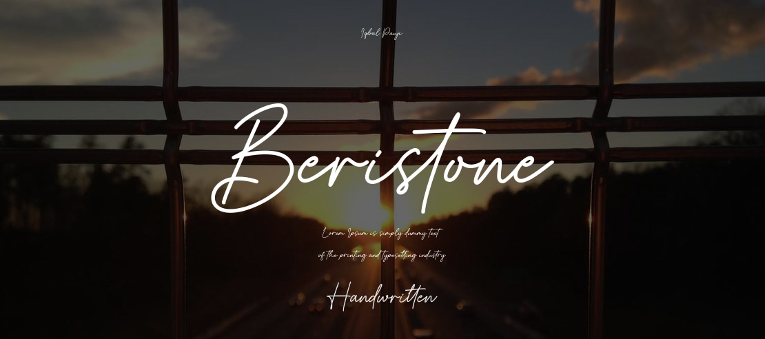 Beristone Font