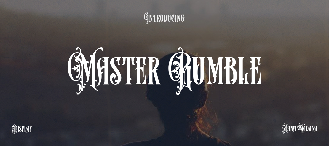 Master Rumble Font