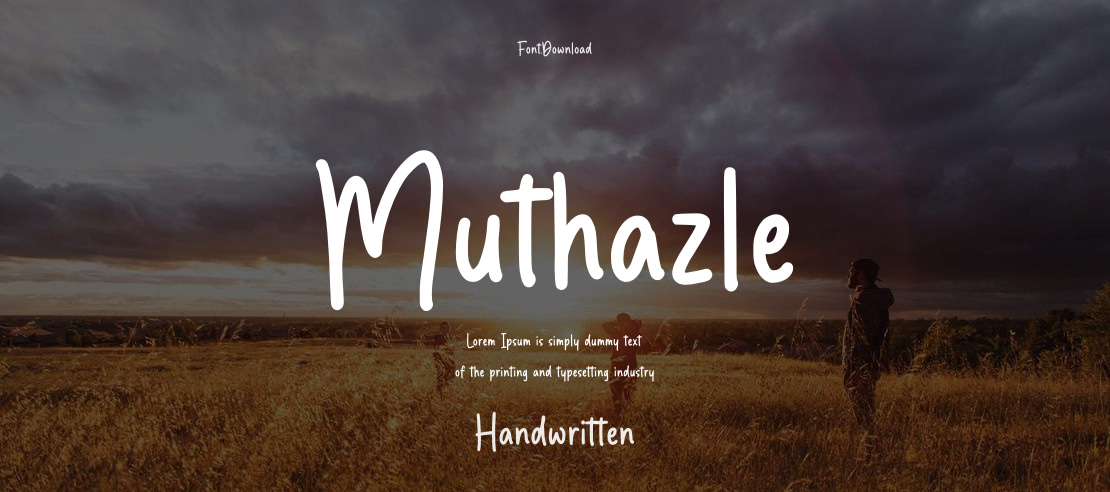 Muthazle Font