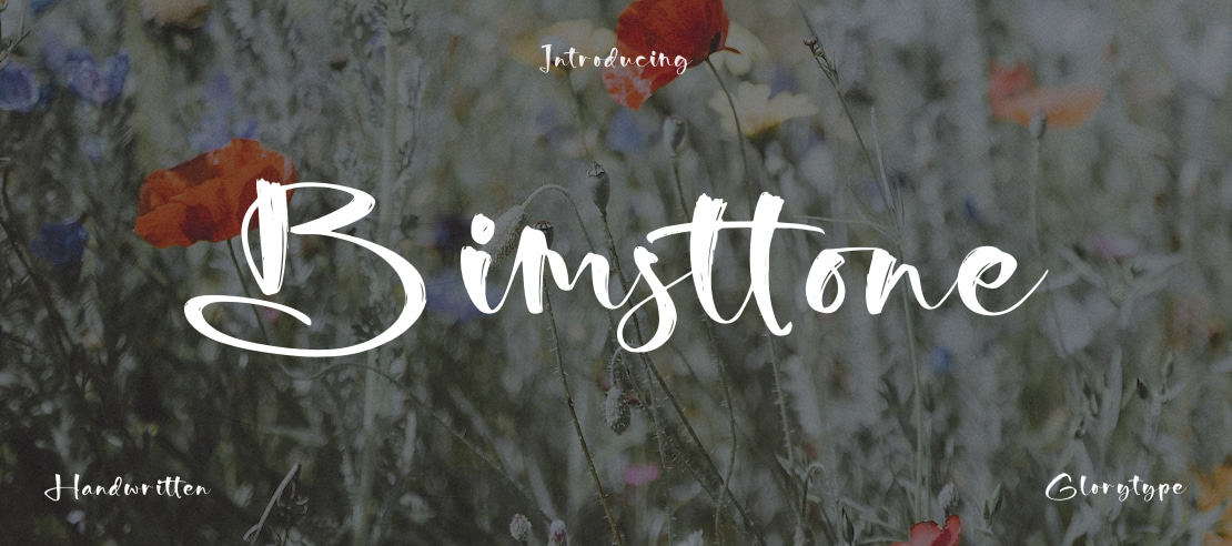 Bimsttone Font