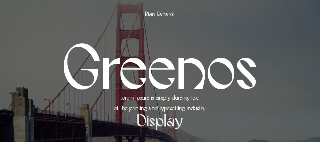 Greenos Font