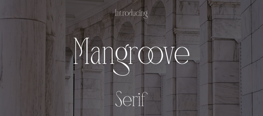 Mangroove Font