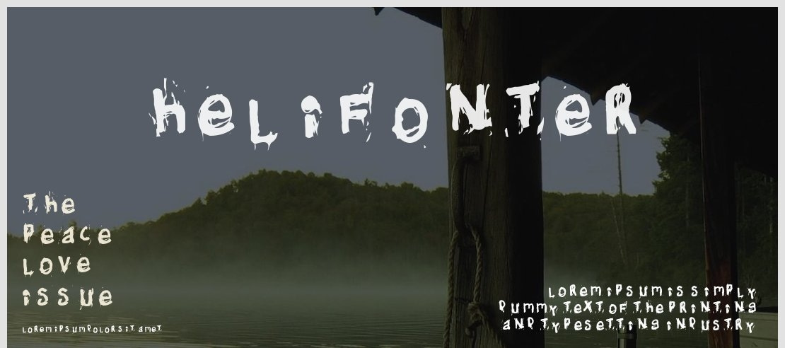 Helifonter Font