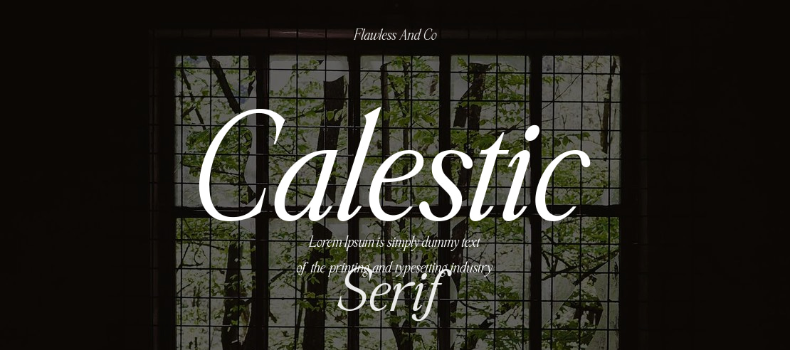 Calestic Font