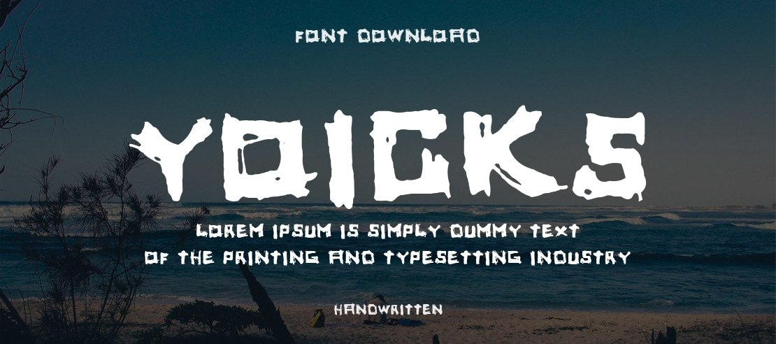 Yoicks Font