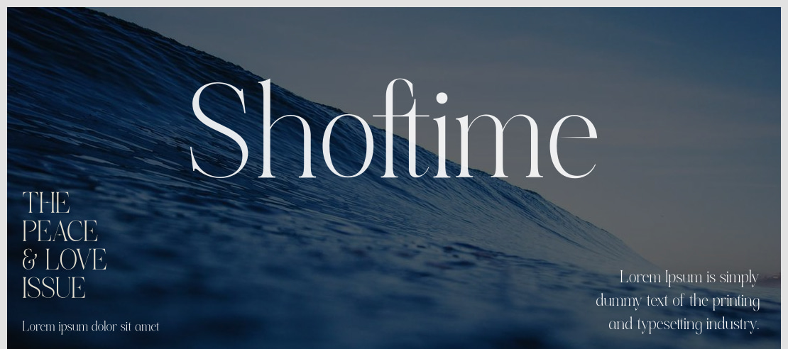 Shoftime Font