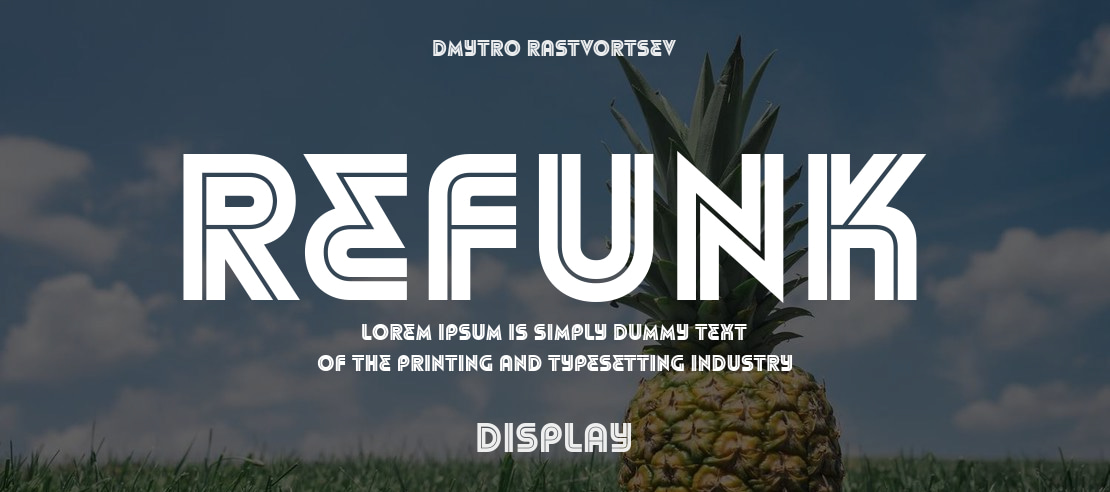 Refunk Font