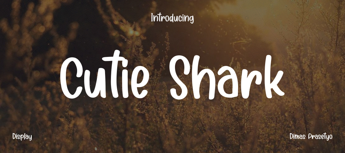 Cutie Shark Font