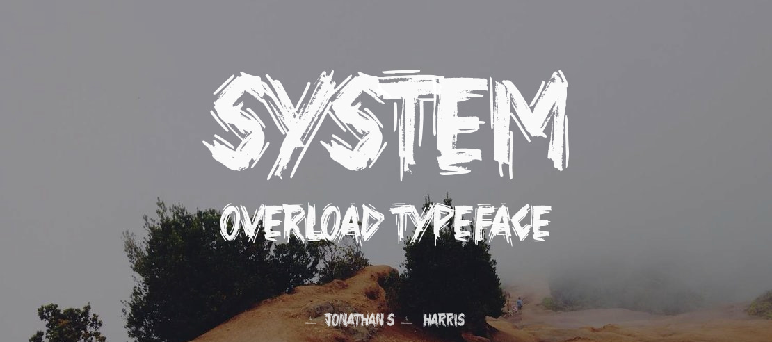 System Overload Font