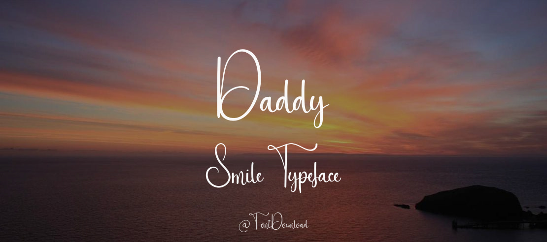 Daddy Smile Font