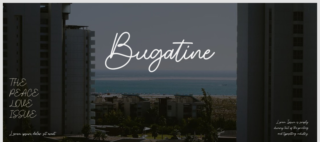 Bugatine Font