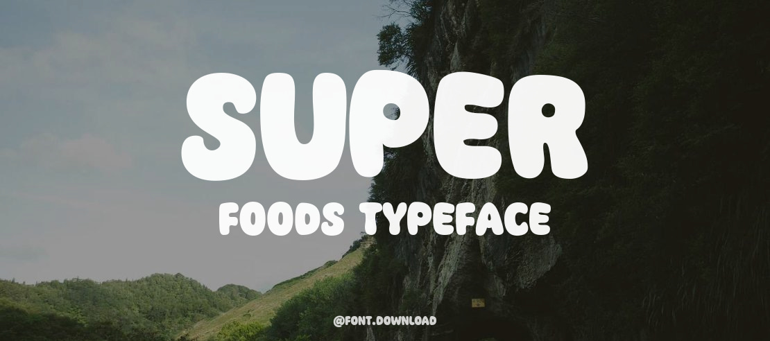 Super Foods Font