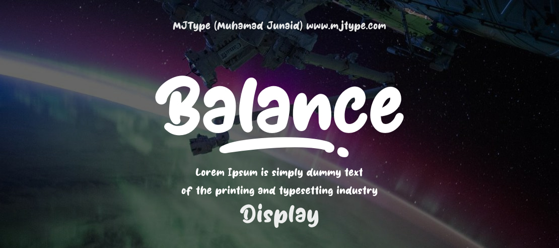 Balance Font