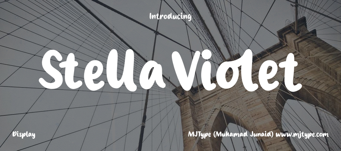 Stella Violet Font