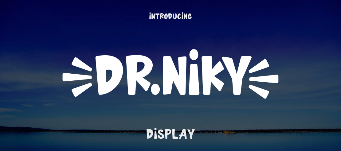 DRNIKY Font