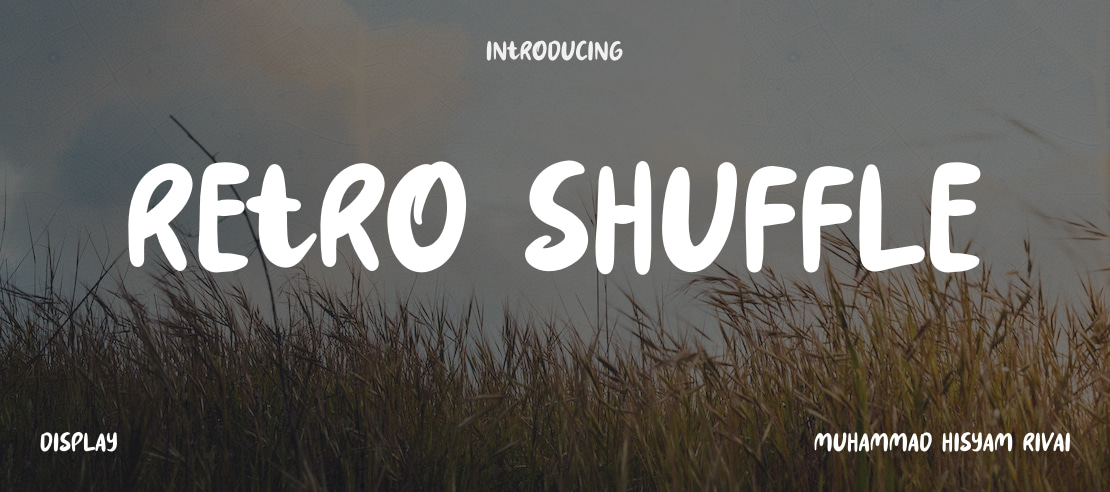 Retro Shuffle Font