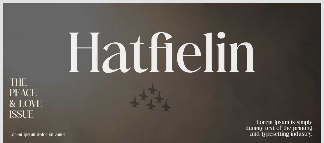 Hatfielin Font