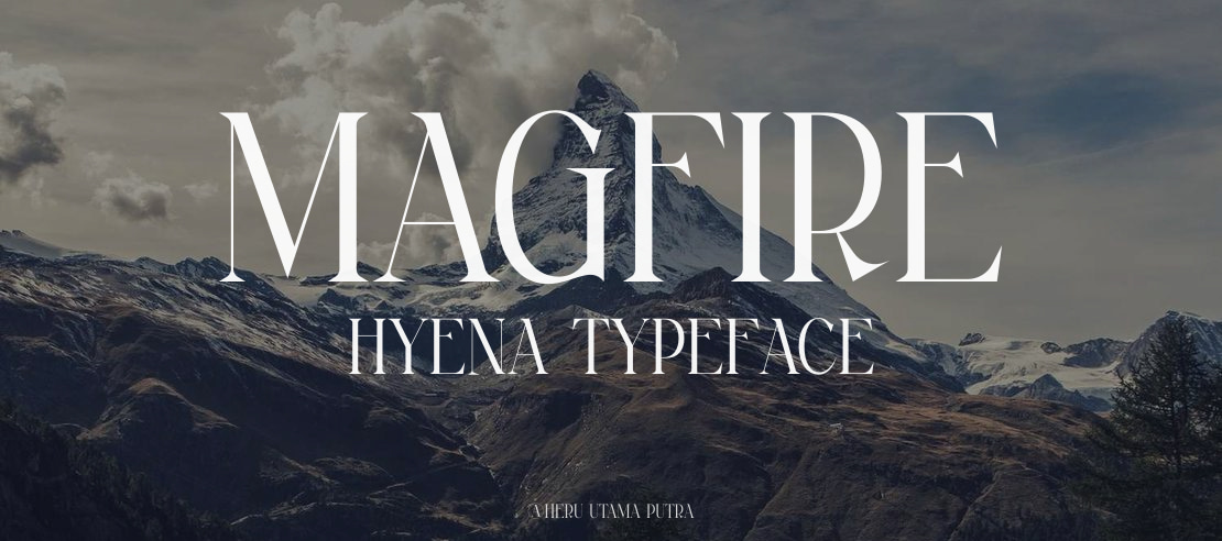 MAGFIRE HYENA Font