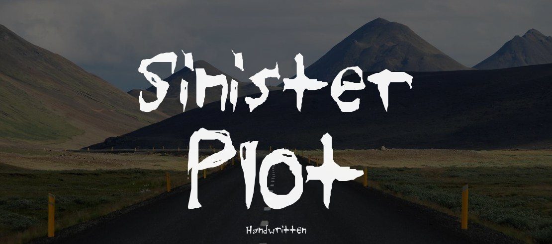 Sinister Plot Font