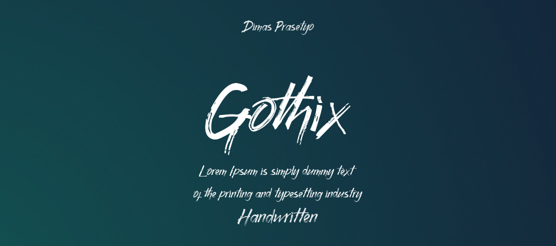 Gothix Font