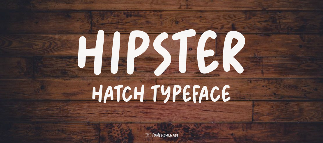 Hipster Hatch Font