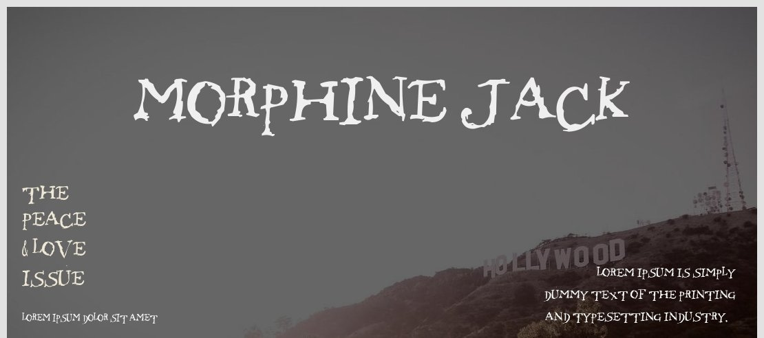 Morphine Jack Font