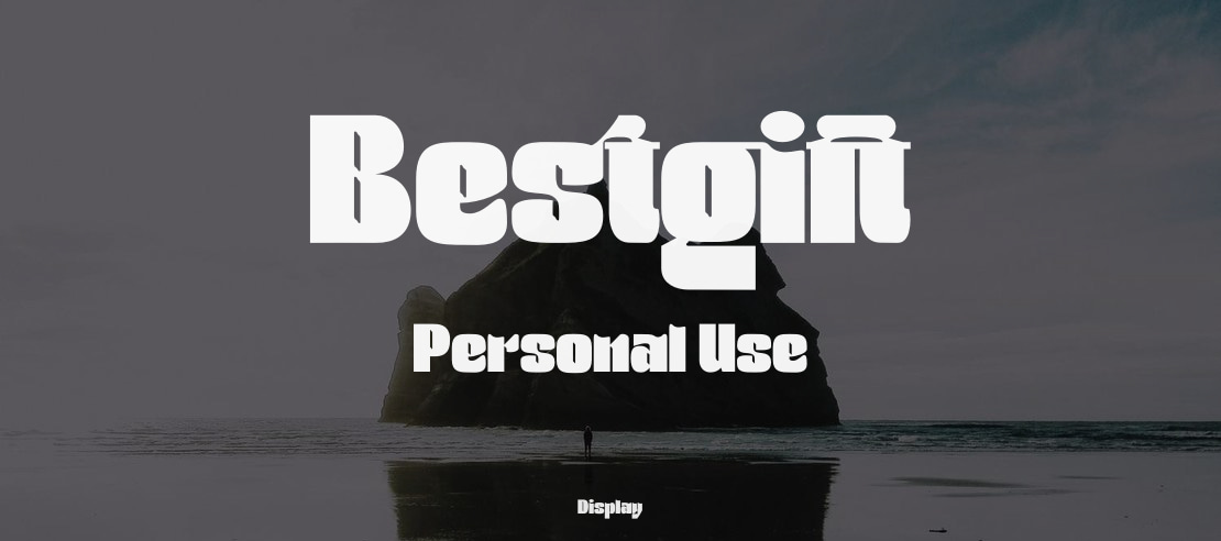 Bestgift Personal Use Font