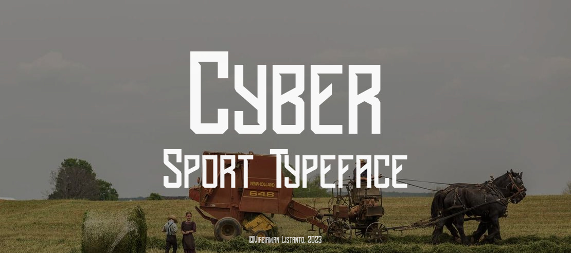 Cyber Sport Font