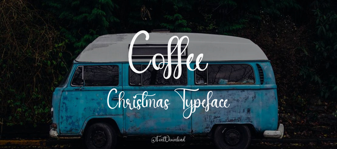 Coffee Christmas Font