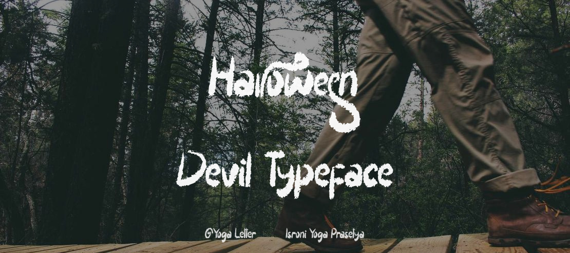 Halloween Devil Font