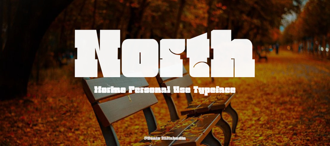 North Morine Personal Use Font
