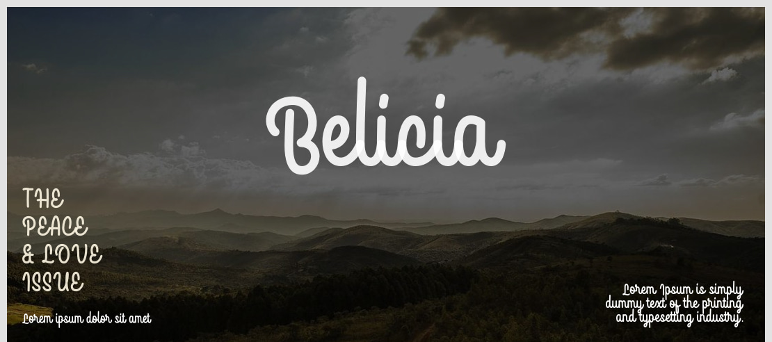 Belicia Font