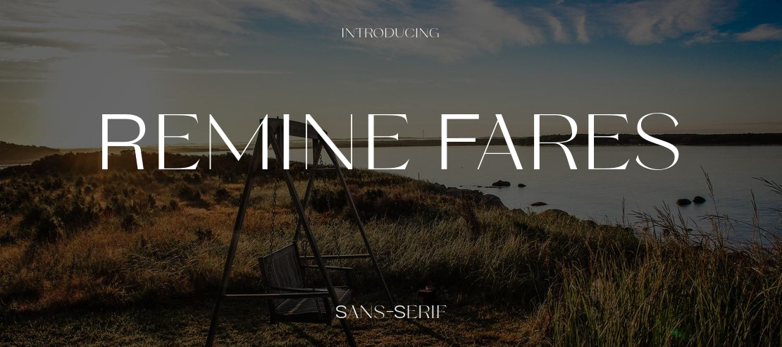 Remine Fares Font