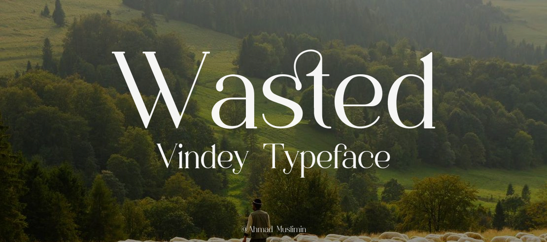 Wasted Vindey Font