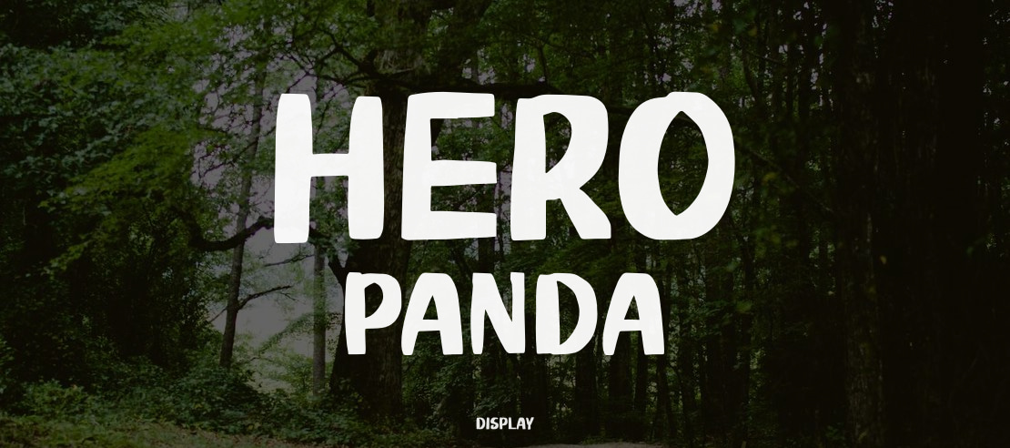 Hero Panda Font