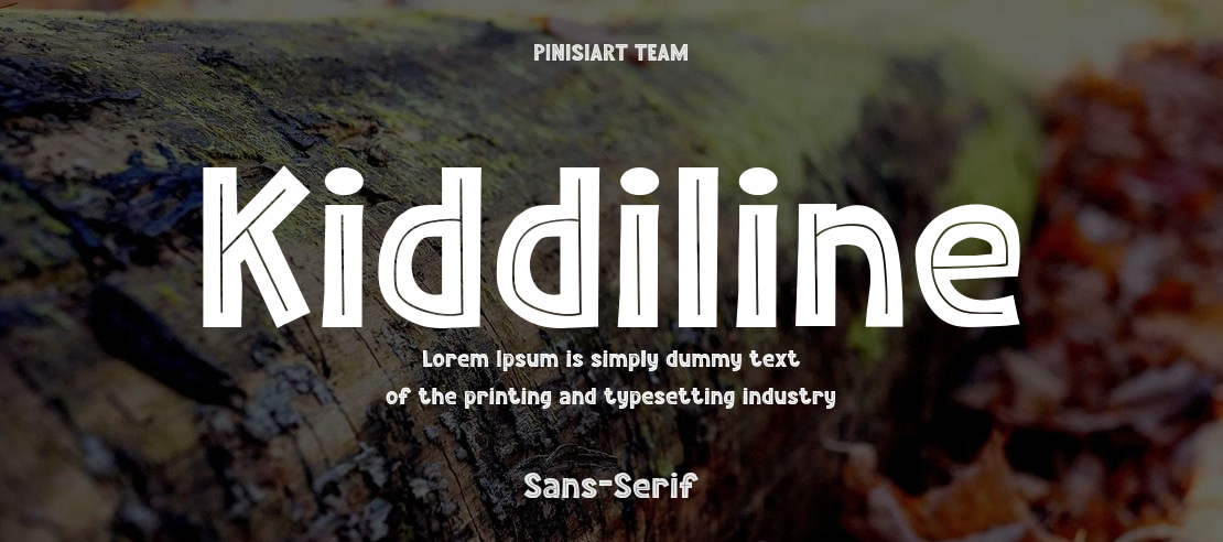 Kiddiline Font