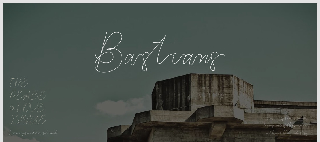Bastians Font