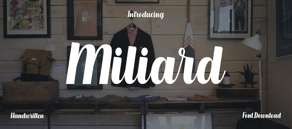 Miliard Font