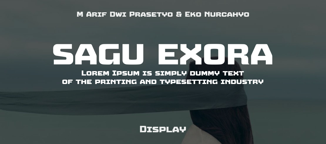 Sagu Exora Font