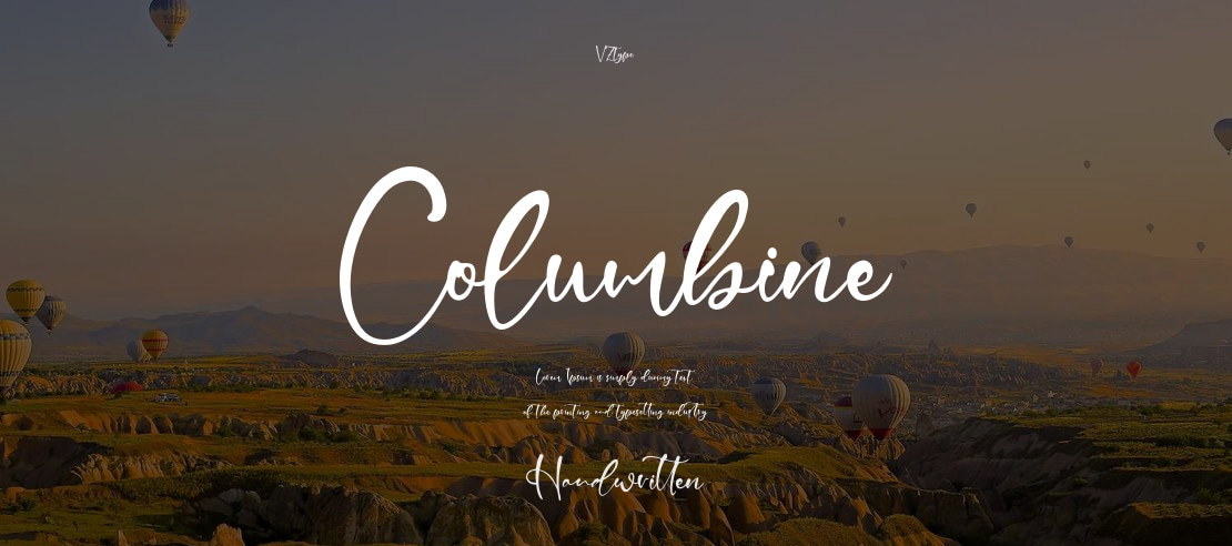 Columbine Font